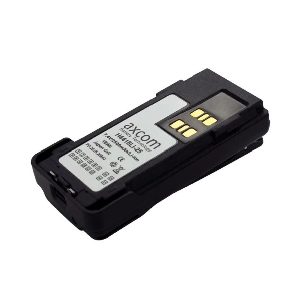H4418LI_25_Li_Ion_Akku_Motorola_DP2400_DP2600_DP4000_74V_25Ah_01 Axcom H4418LI-25 Akku für Motorola DP2000/4000 Japan Zellen 2500 mAh/Li-ion